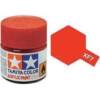 Acrylic paint Tamiya Red XF-7 Glass container 23 ml