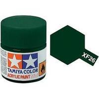 Acrylic paint Tamiya Dark green XF-26 Glass container 23 ml