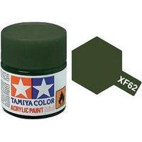 acrylic paint tamiya olive green xf 62 glass container 23 ml