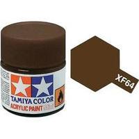 Acrylic paint Tamiya Red brown XF-64 Glass container 23 ml