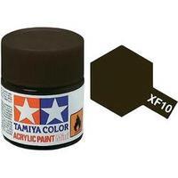 Acrylic paint Tamiya Brown XF-10 Glass container 23 ml