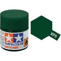 Acrylic paint Tamiya Green XF-5 Glass container 23 ml