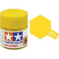 Acrylic paint Tamiya Yellow XF-3 Glass container 23 ml