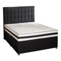 Active Shire Encapsulated Memory 3000 Divan Set Double 2 Drawers Platform Base without Headboard