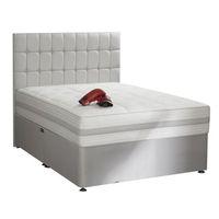 Active Shire Encapsulated Latex 3000 Divan Set Double No Drawers Platform Base with Headboard