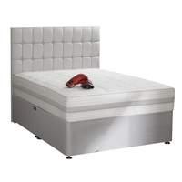 active shire encapsulated latex 3000 divan set double no drawers platf ...