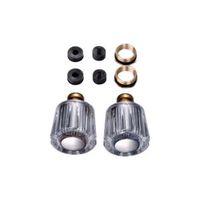 Acrylic Full Turn Tap Gland Set of 2