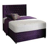 active shire encapsulated memory 2000 divan set double no drawers spru ...