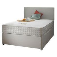 Active Shire Dual Season Orthopaedic Divan Set Double No Drawers Platform Base with Headboard