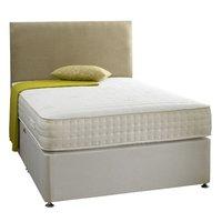 Active Shire Aloe Vera 1000 Pocket Memory Divan Set Double 2 Drawers Platform Base with Headboard