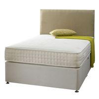 active shire aloe vera 1000 pocket memory divan set double no drawers  ...