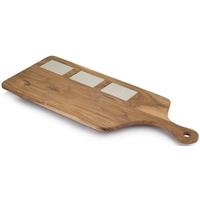 acacia boards and bowls large tapas paddle