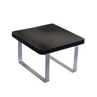 Accent High Gloss End Table in Black