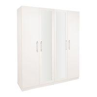 Acton 4 Door Mirror Wardrobe