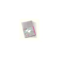 Acco 12195 - Rexel Nyrex Twin Wallet Clear 12195 (PK25)