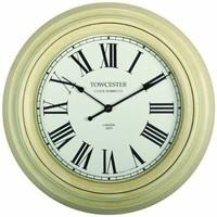 Acctim 21912 Consett Wall Clock, Antique Cream