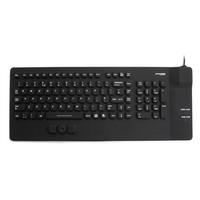 Accuratus AccuMed Compact Nanoarmour Keyboard with Mousepad - Black