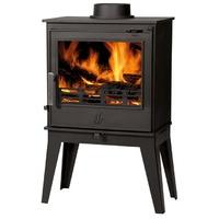 acr buxton high legs defra multi fuel wood burning stove