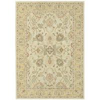 Accra Beige Persian Style Traditional Wool Rug 90x150