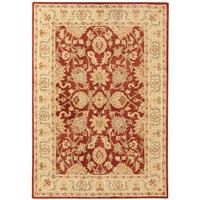 Accra Red Persian Style Traditional Wool Rug 90x150
