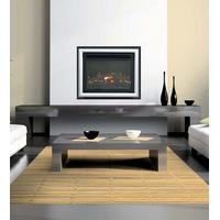 Acumen Chrome Flueless Hole In The Wall Gas Fire, From Burley