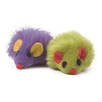 acticat furry mice cat toys assorted pack of 24