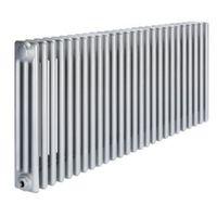 Acova 3 Column Radiator Silver (W)1226mm (H)600mm