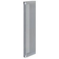 Acova 3 Column Radiator Silver (W)490mm (H)2000mm