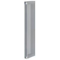 Acova 3 Column Radiator Silver (W)398mm (H)2000mm