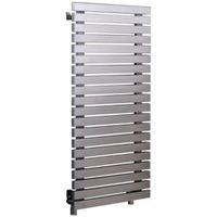 Accuro Korle Dune Vertical Radiator Stainless Steel (H)990 mm (W)500 mm