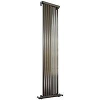 accuro korle zephyra vertical radiator brushed h1500 mm w328 mm