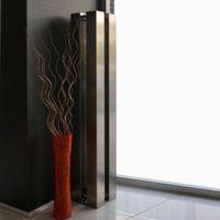 Accuro Korle QUATTRO Vertical Radiator Stainless Steel (H)1510 mm (W)270 mm