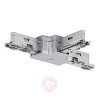 acc u rail hv system t connector chrome matte