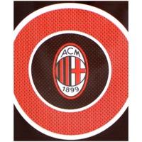 ac milan bullseye fleece blanket