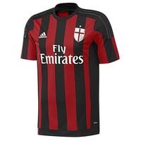 ac milan home adi zero shirt 201516 black