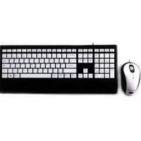 Accuratus Image Keyboard & Mouse Set Piano Black & White Keys