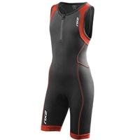 Active Youth Trisuit - Black and Desert Red