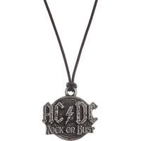 acdc alchemy rocks rock or bust pewter pendant silver