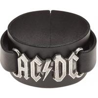 AC/DC Logo Leather Wriststrap Bracelet