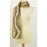 Accessorize Elegant Silk Scarf Featuring A Striped Print