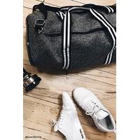 Active Marled Knit Gym Bag