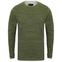 acacia mock t shirt insert long sleeve top in thyme dissident