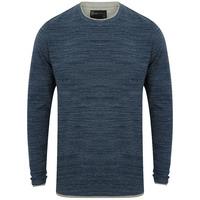 Acacia Mock T-Shirt Insert Long Sleeve Top in Reflex Blue  Dissident