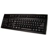 Accuratus Left Handed Keyboard Black Usb/ps2 Combo