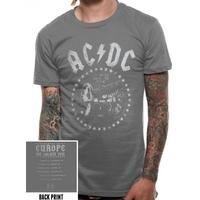 AC/DC FTA2R Men\'s X-Large Grey T-Shirt