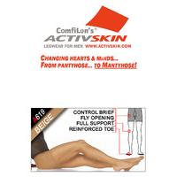 Activskin Microfibre Sheer Full Support With Fly Tights (A619)