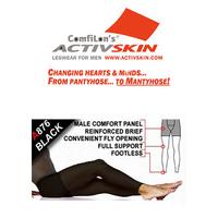 Activskin Thermofabric Opaque Full Support With Fly Footless Tights (A876)