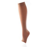 activa class 3 below knee support stockings sand medium open toe