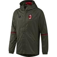 AC Milan Training All Weather Jacket - Dark Green, Green