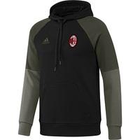 AC Milan Training Hooded Sweat Top - Black, Black